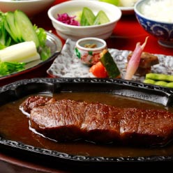 「日山」 山形牛サーロインステーキ