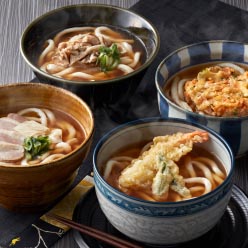 「うす家」手延べうどんセット